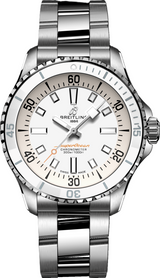 Breitling Superocean Bialy 36mm Stal A17377211A1A1