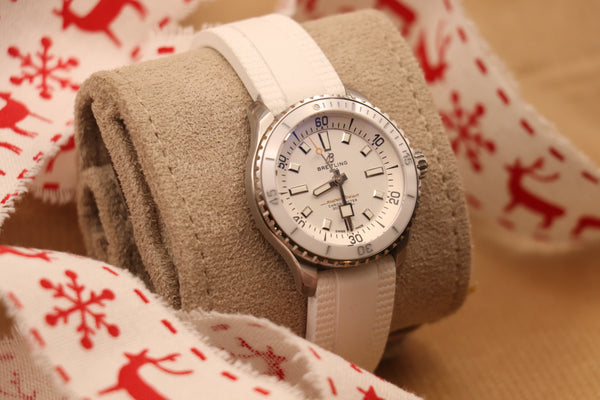 Breitling Superocean Bialy 36mm Stal