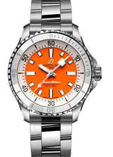 Breitling Superocean Pomarańczowy 36mm Stal A17377211O1A1