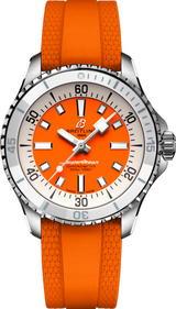 Breitling Superocean Pomaranczowy 36mm Stal A17377211O1S1