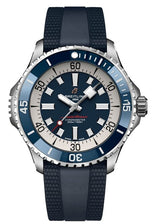 Breitling Superocean Niebieski 46mm Stal A17378E71C1S1