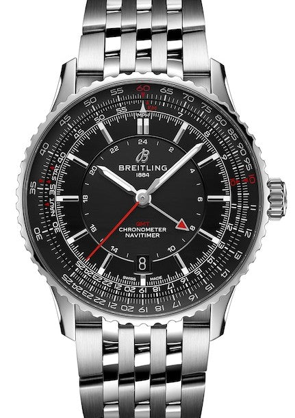 Breitling Navitimer Czarny 41mm Stal A32310251B1A1