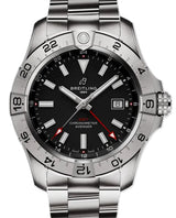 Breitling Avenger Czarny 44 mm Stal A32320101B1A1