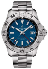 Breitling Avenger Niebieski 44 mm Stal A32320101C1A1
