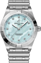 Breitling Chronomat Masa perłowa 28 mm Stal A72310101C1A1