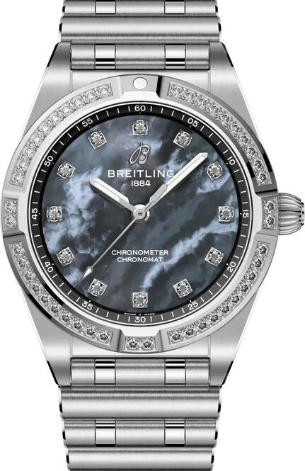 Breitling Chronomat Masa perłowa 28 mm Stal A72310531G1A1