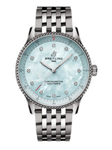 Breitling Navitimer Niebieski 36mm Stal A77320171C1A1