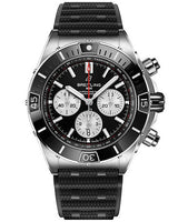 Breitling Super Czarny 44mm Stal AB0136251B1A2