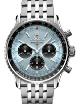 Breitling Navitimer Szary 43mm Stal AB0138241G1A1
