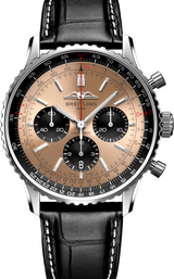 Breitling Navitimer Pomarańczowy 43mm Stal AB0138241K1P1