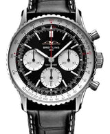 Breitling Navitimer Czarny 41 mm Stal AB0139211B1P1
