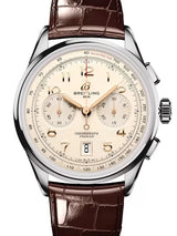 Breitling Premier Beżowy 42 mm Stal AB0145211G1P2