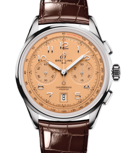 Breitling Premier Brąz 42 mm Stal AB0145331K1P2