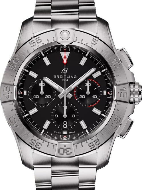 Breitling Premier Biały 42mm Stal szlachetna AB0147101B1A1