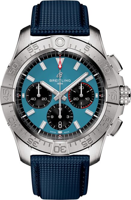 Breitling Avenger Niebieski 44 mm Stal AB0147101C1X1