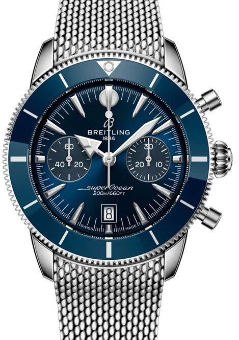 Breitling Chronomat Biały 42mm Stal szlachetna AB0156161C1A1