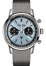 Breitling Top Time Niebieski 41 mm Stal AB01764A1C1A1
