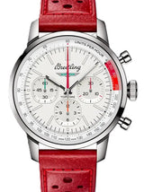 Breitling Top Time Srebrny 41mm Stal AB01766A1A1X1