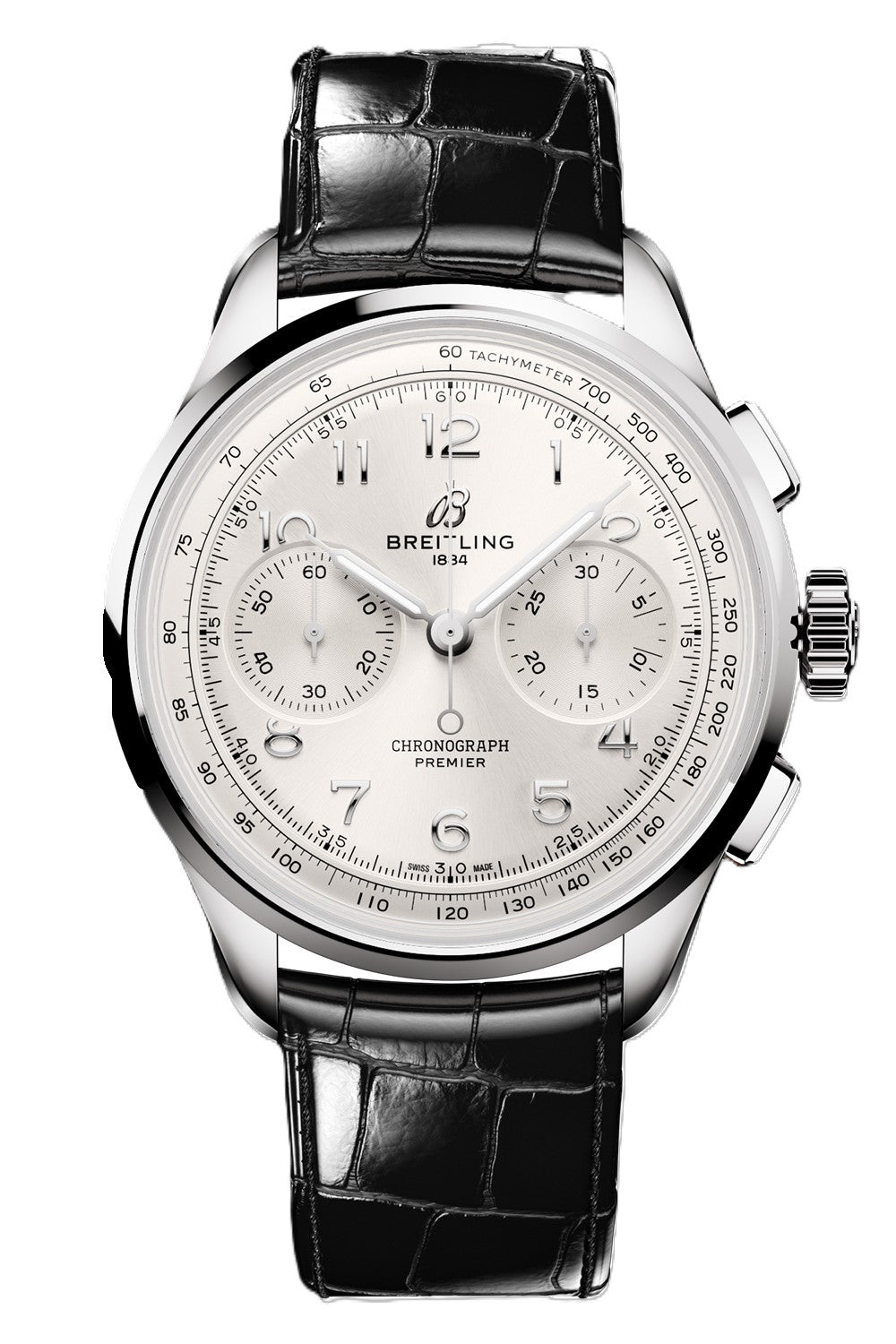 Breitling Premier Srebrny 40mm Stal AB0930371G1P1
