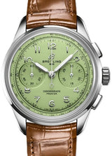 Breitling Premier Zielony 40 mm Stal AB0930D31L1P1