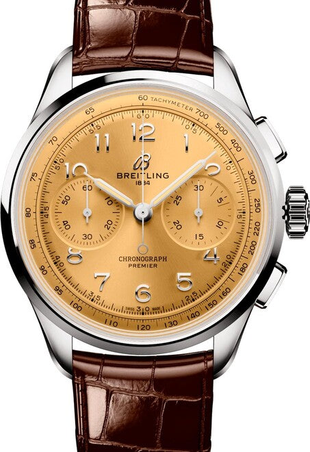 Breitling Premier Beżowy 40 mm Stal AB0930F51H1P1