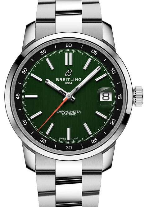 Breitling Chronomat Biały 40mm Stal szlachetna AB3113171L1A1