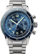 Blancpain Air Command Niebieski 43 mm Tytan AC02-12B40-98S