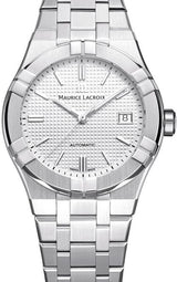 Maurice Lacroix AIKON Srebrny 39 mm Stal AI6007-SS002-130-1