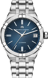 Maurice Lacroix AIKON Niebieski 39 mm Stal AI6007-SS00F-430-C