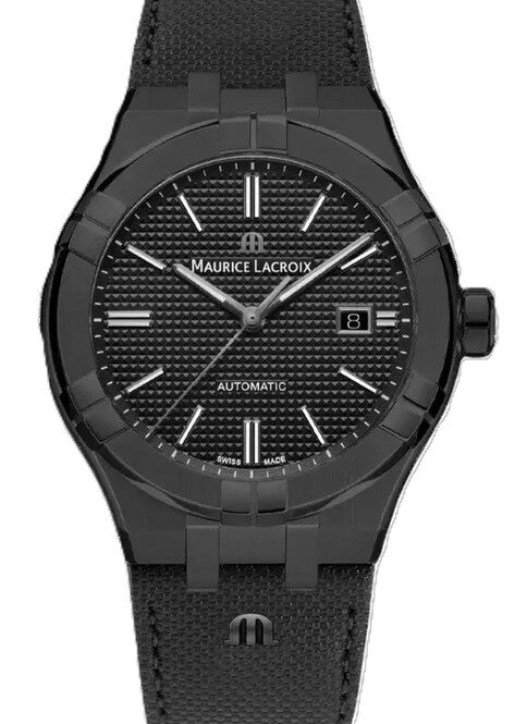 Maurice Lacroix AIKON Czarny 42 mm Stal AI6008-PVB01-330-1
