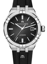 Maurice Lacroix AIKON Czarny 42 mm Stal AI6008-SS000-330-2