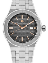 Maurice Lacroix AIKON Szary 42 mm Stal AI6008-SS002-331-1