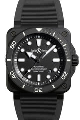 Bell & Ross BR 03 Diver Czarny 42 mm Ceramika BR03A-D-BL-CE/SRB