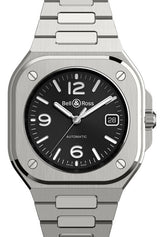 Bell & Ross BR 05 Czarny 40 mm Stal BR05A-BL-ST/SST
