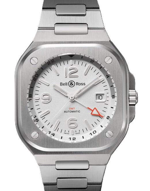Bell & Ross BR 05 Srebrny 40 mm Stal BR05G-SI-ST/SST