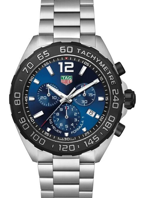 TAG Heuer Formula 1 Quartz Niebieski 44 mm Stal
