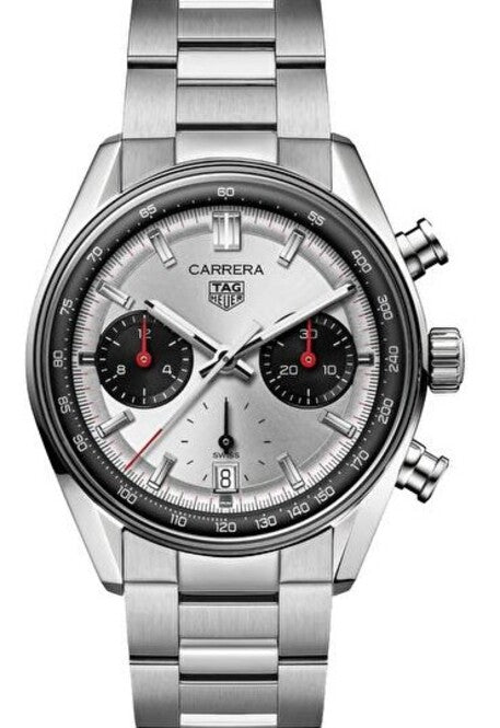 TAG Heuer Carrera Biały 39 mm Stal
