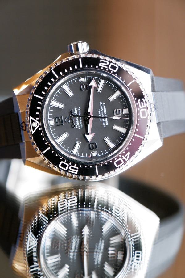 Zegarek męski/Unisex Omega Seamaster Planet Ocean Czarny 42 mm Stal 217.32.42.21.01.001