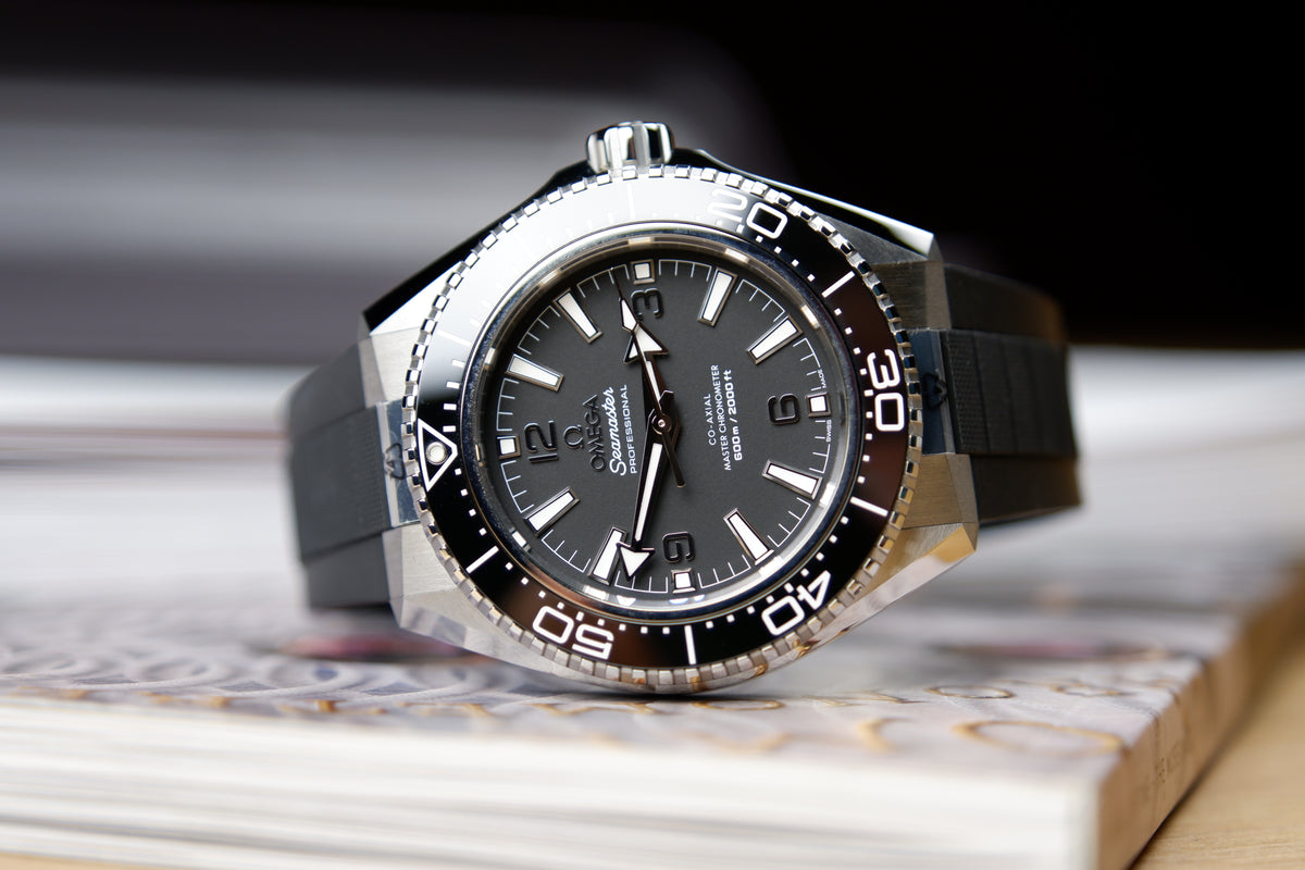 Omega Seamaster Planet Ocean Czarny 42 mm Stal 217.32.42.21.01.001