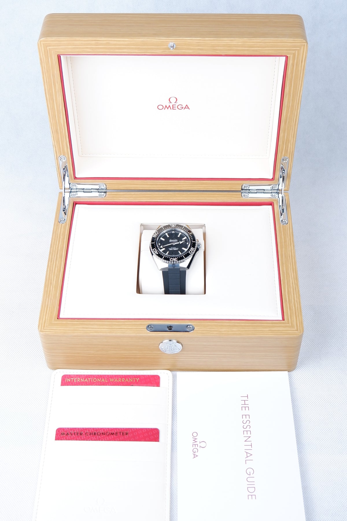 Omega Seamaster Planet Ocean Czarny 42 mm Stal 217.32.42.21.01.001