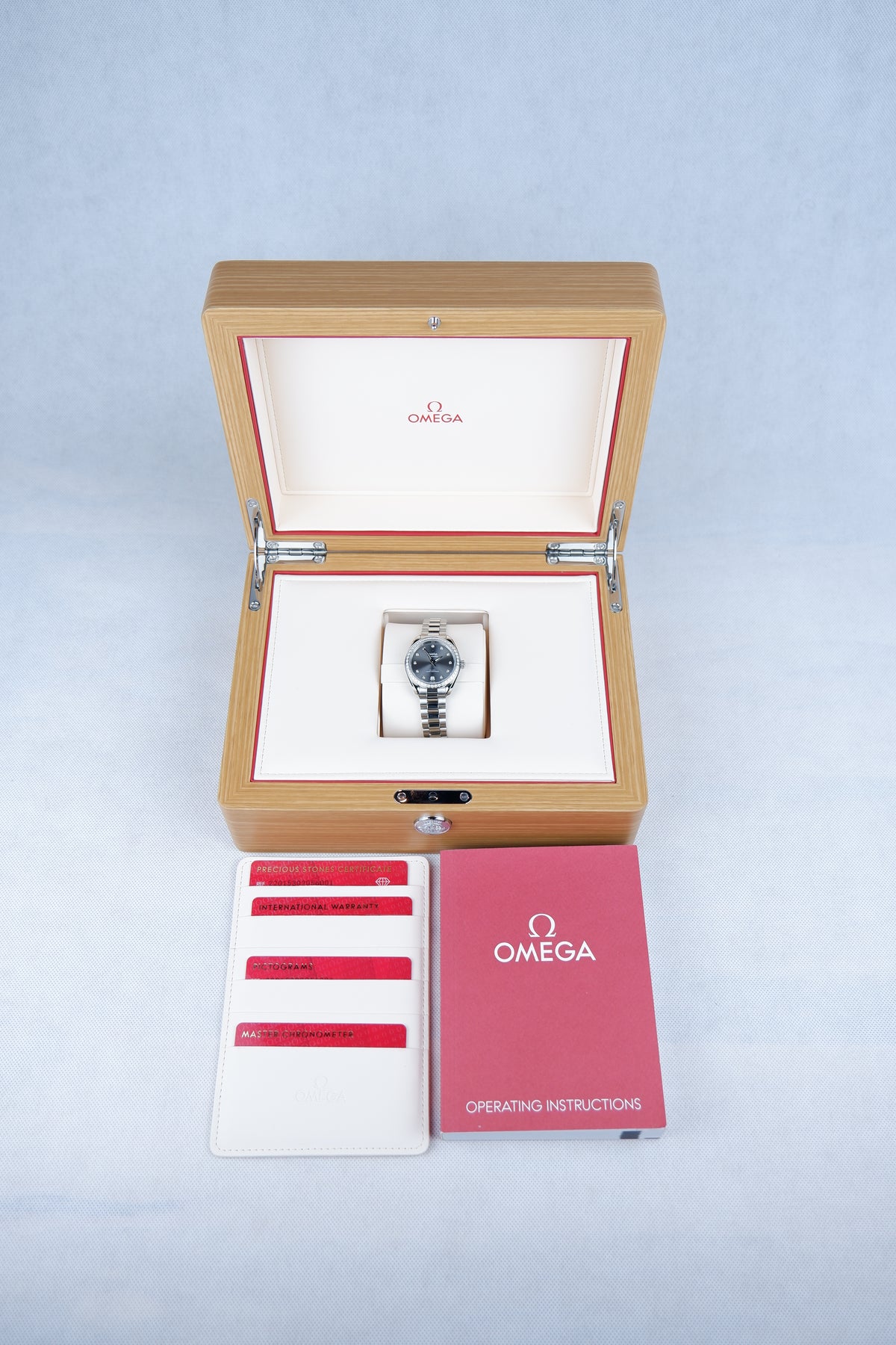 Omega Seamaster Aqua Terra Szary 30 mm Stal 220.15.30.20.56.001