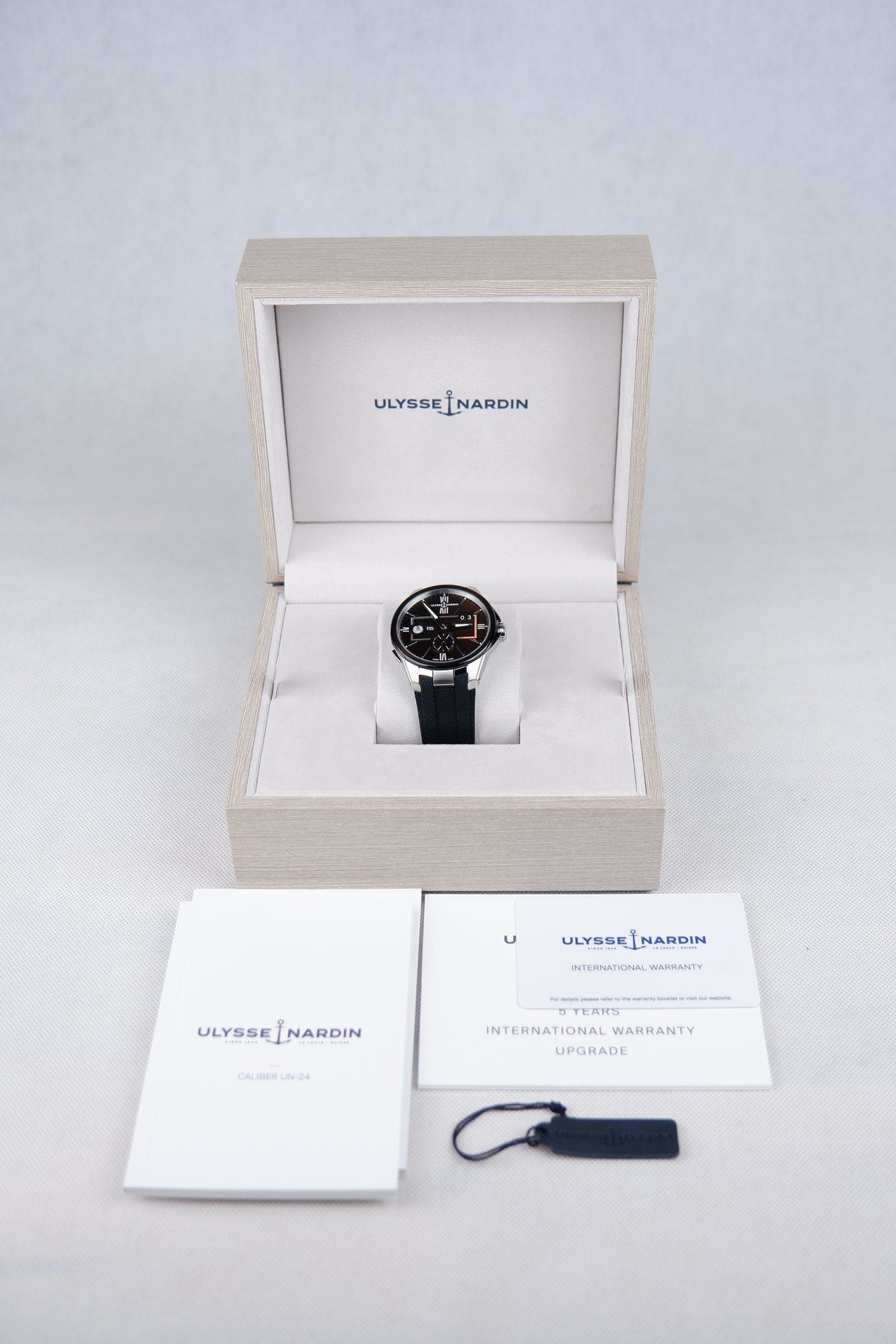 Ulysse Nardin Blast Dual Time Czarny 42 mm Stal 243-20/42