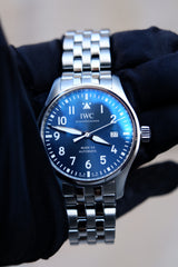 IWC Pilots Watch Mark XX 40mm Niebieski Stal IW328204