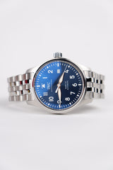 IWC Pilots Watch Mark XX 40mm Niebieski Stal IW328204