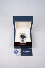 Longines Conquest Niebieski 41 mm Stal L3.830.4.92.6