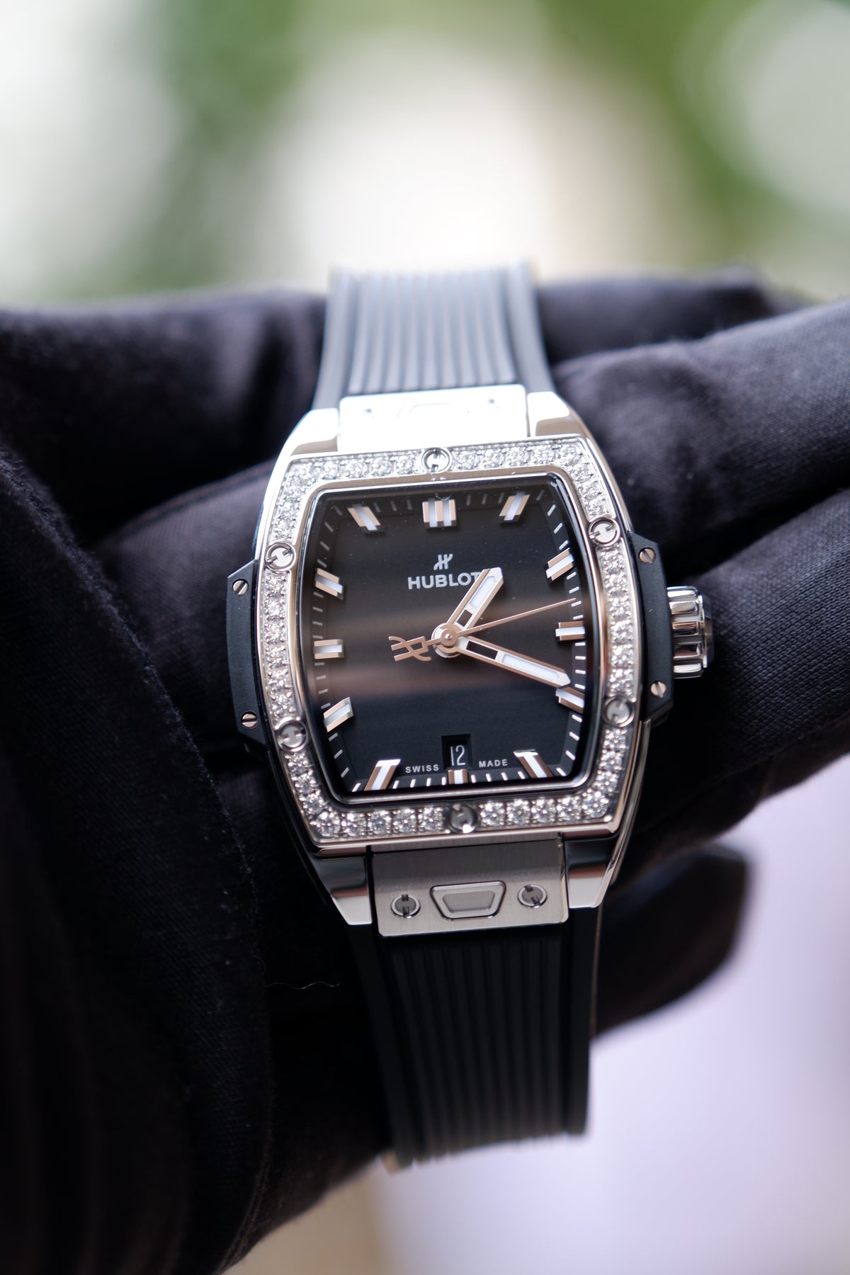 Hublot Spirit of Big Bang Czarny 32 mm Stal 682.SX.1170.RX.1204