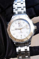 Omega Seamaster Diver 300 M Bialy 42 mm Stal 522.21.42.20.04.001