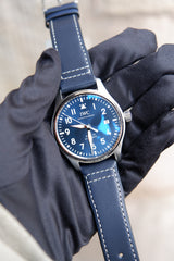 IWC Pilots Watch Mark XX 40mm Niebieski Stal IW328203