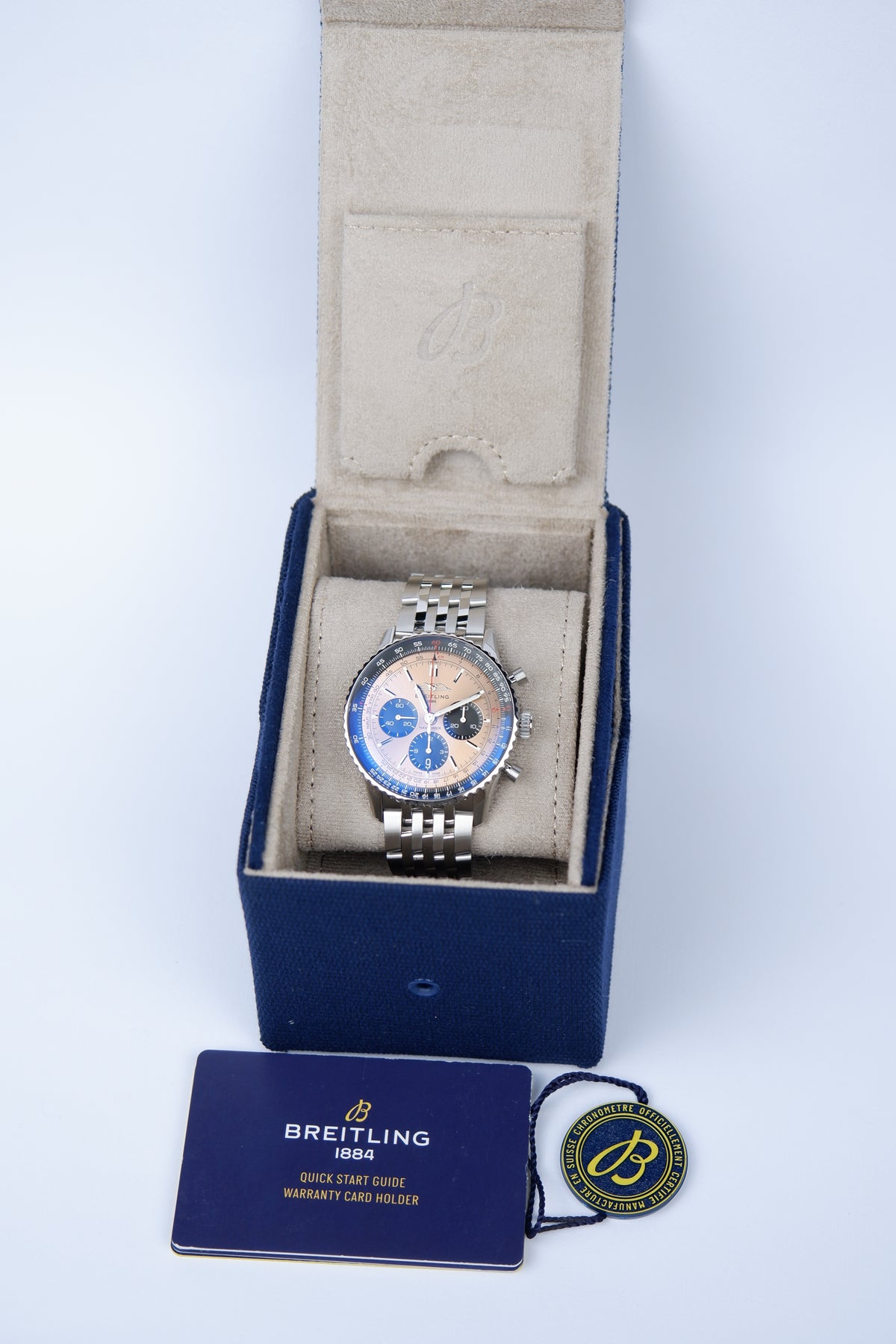 Breitling Navitimer 1 B01 Chronograph Braz 43mm Stal AB0138241K1A1