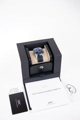 IWC Pilots Watch Mark XX 40mm Niebieski Stal IW328203